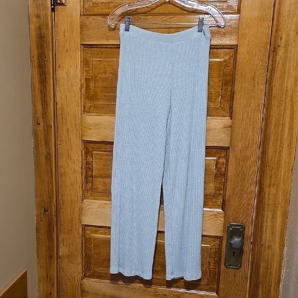 H&M Long Sleeve Blue Loungewear Set 16 - Picture 4 of 5